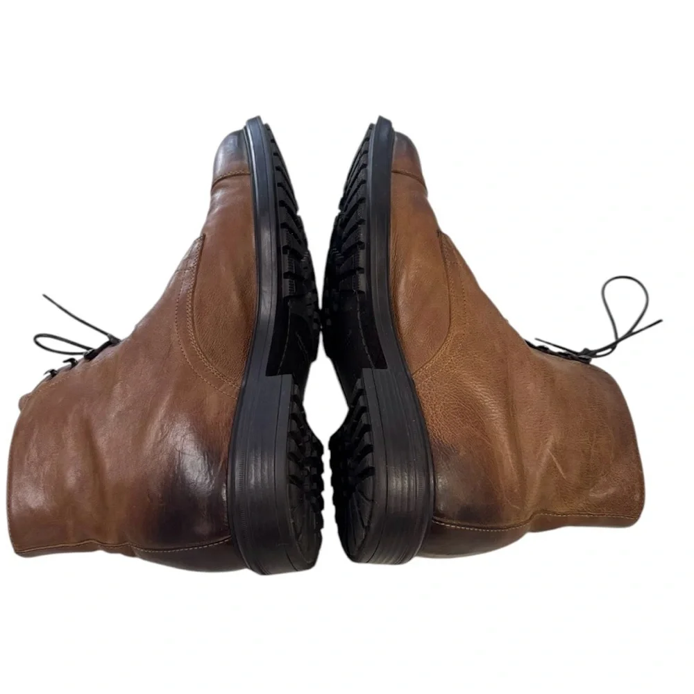 To Boot New York Adam Derrick Cap Toe Boot Italian Calf Leather Sz.10